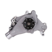 Chevy Small Block Long-Style Reverse Rotation High-Flow Mechanical Water Pump - Satin