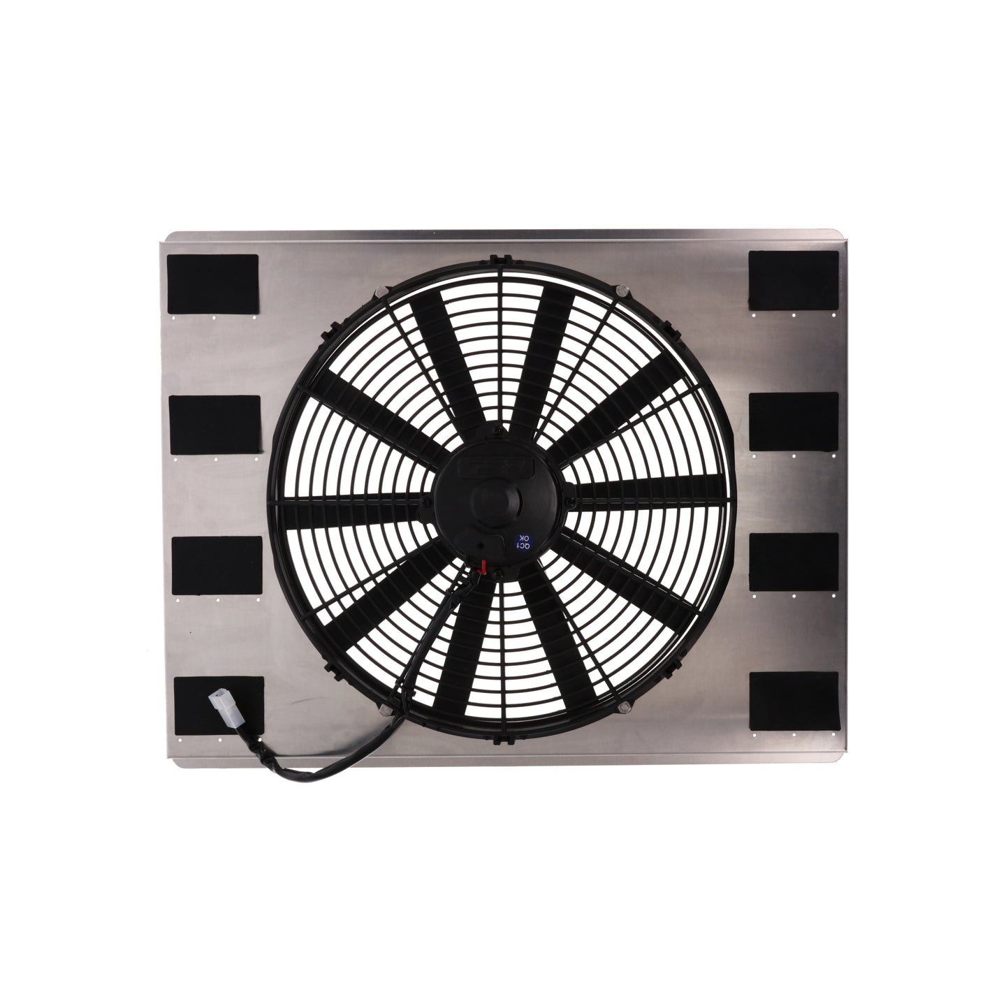 Top Street Performance Universal Single Fan 23 3/4" Fan Shroud Kit - front view