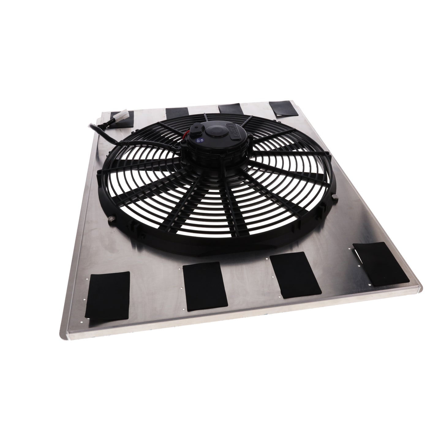 Top Street Performance Universal Single Fan 23 3/4" Fan Shroud Kit - right side view