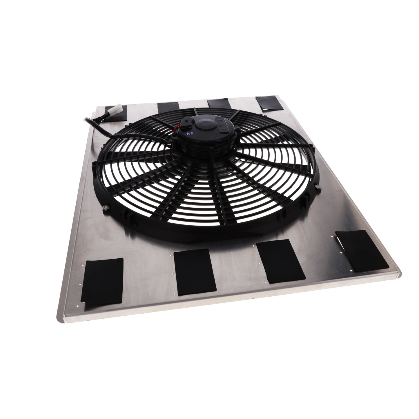 Top Street Performance Universal Single Fan 23 3/4" Fan Shroud Kit - right side view
