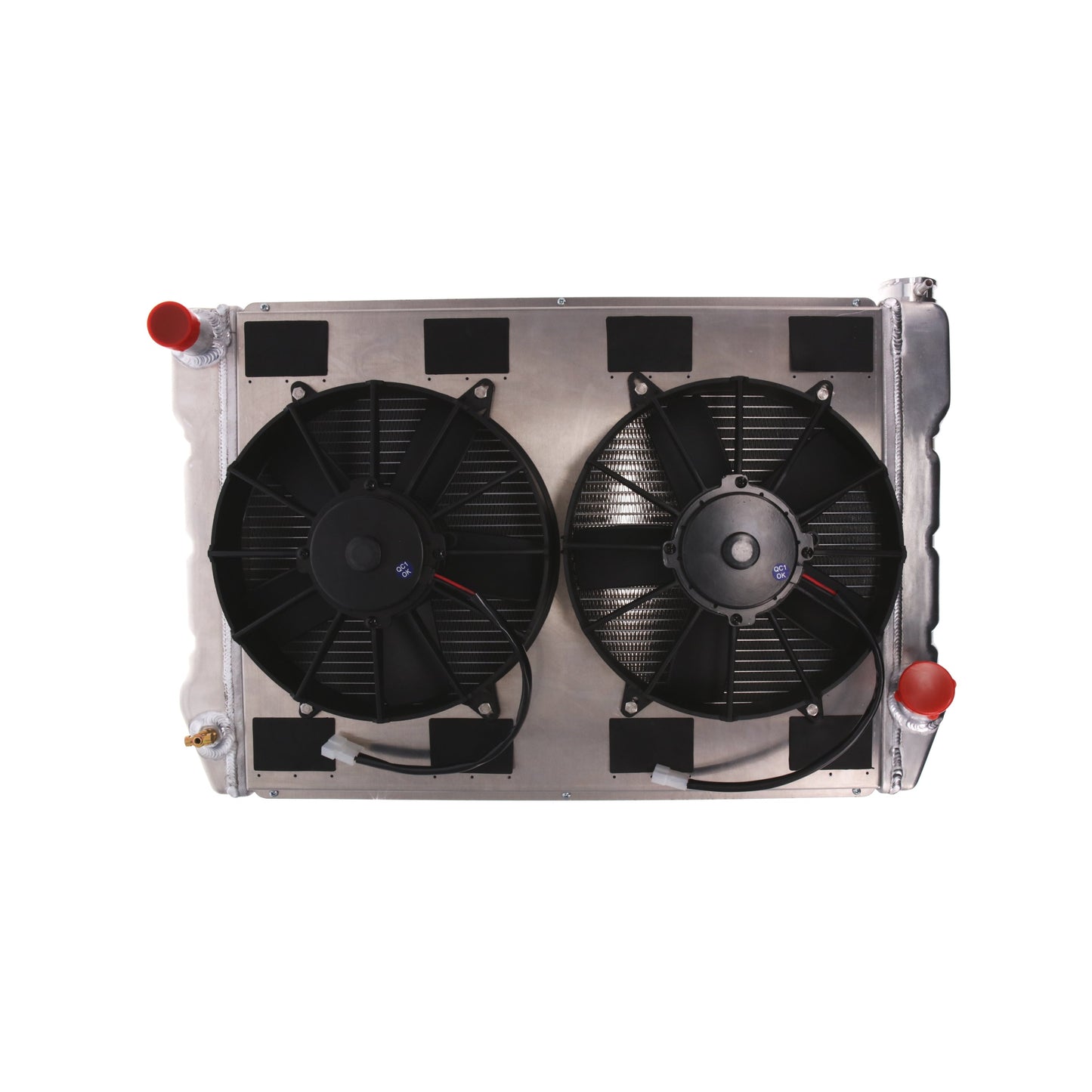 Top Street Performance 29" Universal Chevy Dual Fan Pro Flow Radiator Kit - for street and performance builds