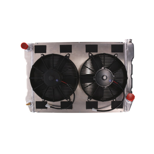Top Street Performance 29" Universal Chevy Dual Fan Pro Flow Radiator Kit - for street and performance builds