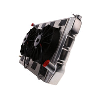 Top Street Performance 29" Universal Chevy Dual Fan Pro Flow Radiator Kit - close-up
