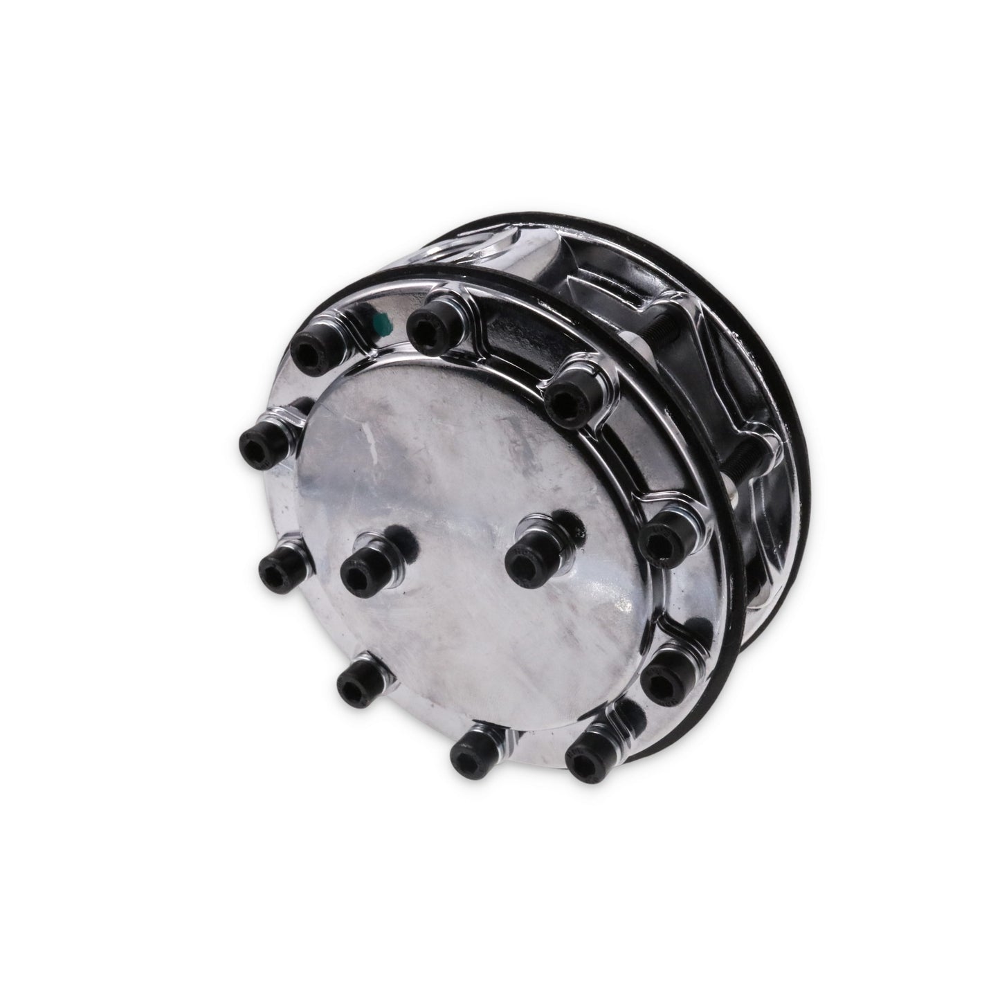 Chevy Small Block 6-Valve 7.5 PSI 110 GPH Mechanical Fuel Pump - Chrome