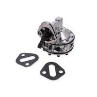 Chevy Small Block 6-Valve 7.5 PSI 110 GPH Mechanical Fuel Pump - Chrome