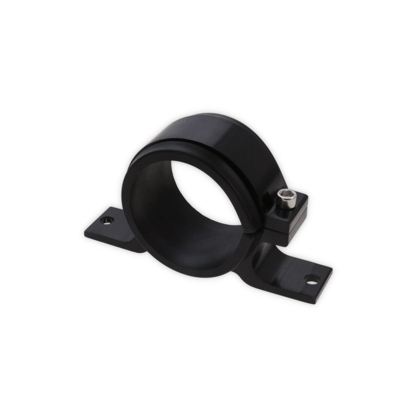 60mm Aluminum Fuel Pump Bracket - Black