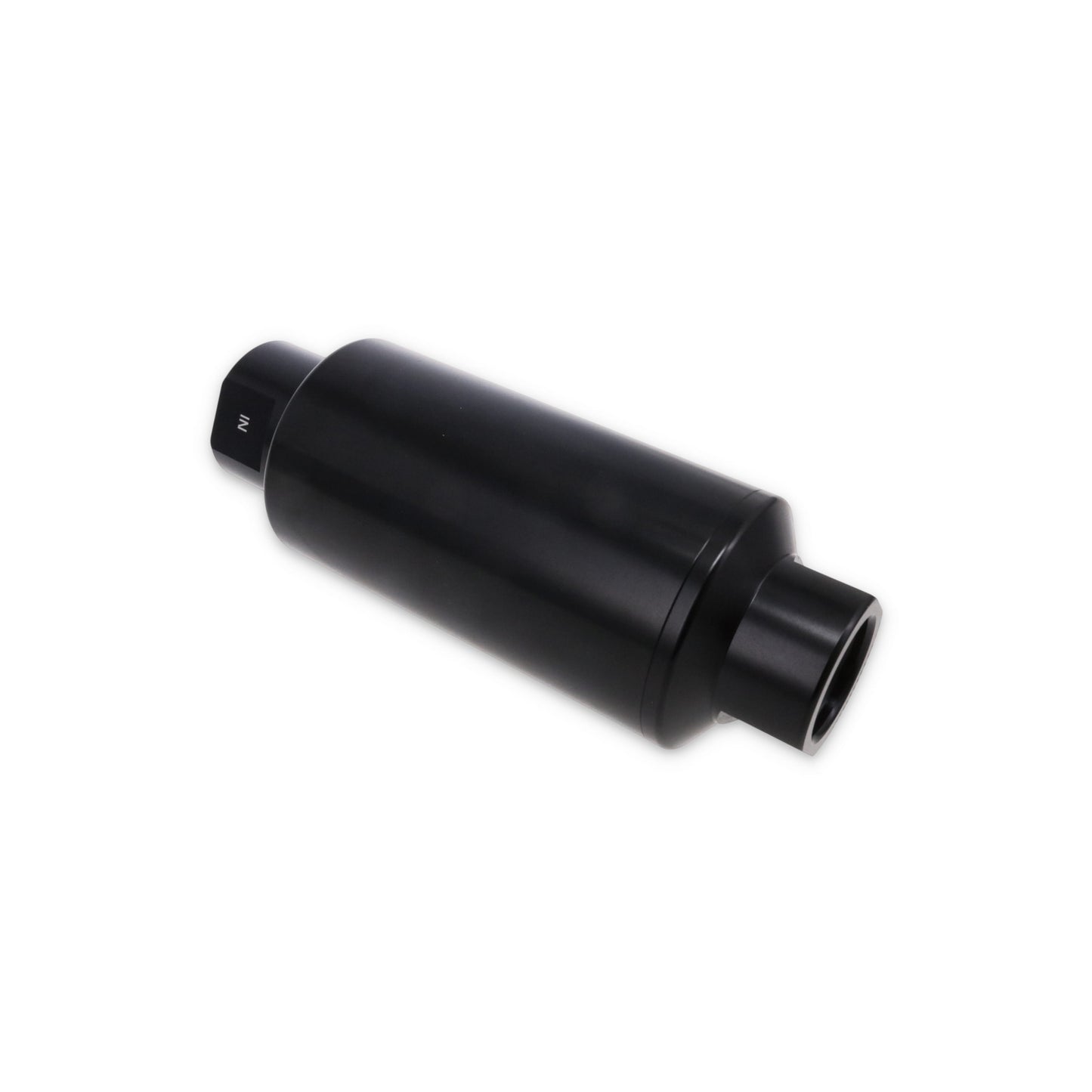 10 Micron Billet Aluminum Fuel Filter - Black