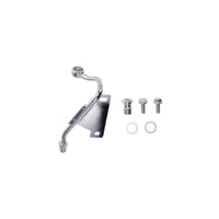 GM Type II Power Steering Pump Low-Mount Hardline - Chrome