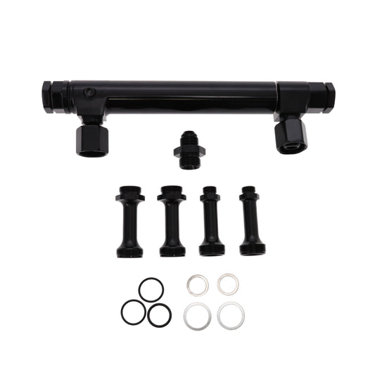 Billet Aluminum Adjustable Pivoting Telescopic Fuel Log for Holley 4150 and 4500 Style Carburetors