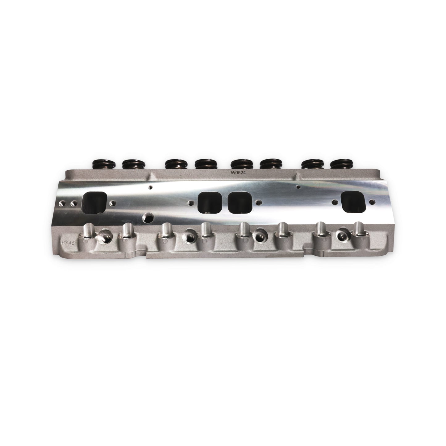 Chevy Small Block Straight Plug Flat Tappet Assembled Aluminum Cylinder Head