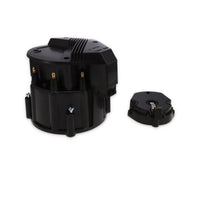8-Cylinder HEI Super Cap & Rotor Kit - Black