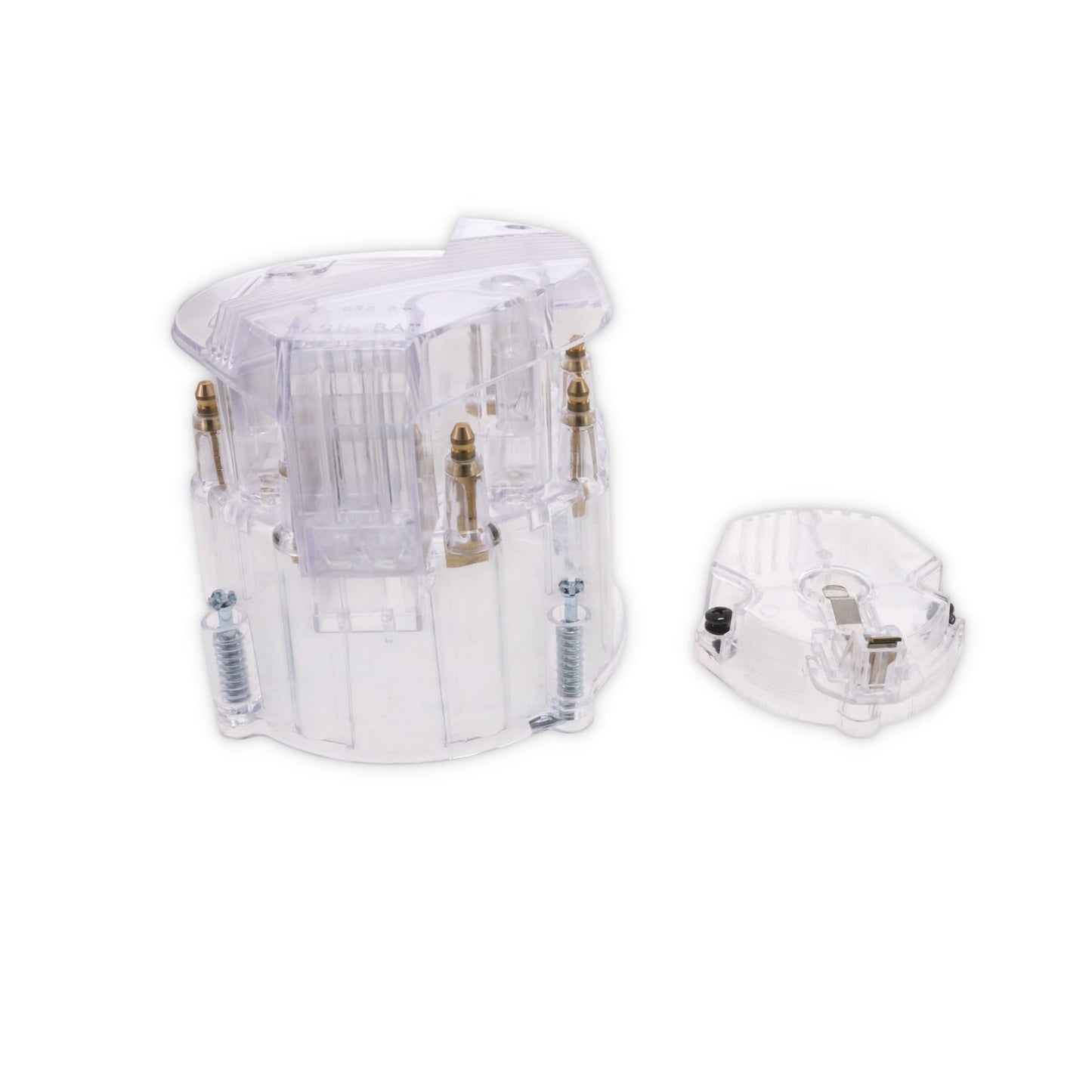 8-Cylinder HEI Super Cap & Rotor Kit - Clear