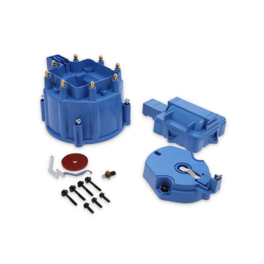 8-Cylinder HEI Cap & Rotor Kit - Blue