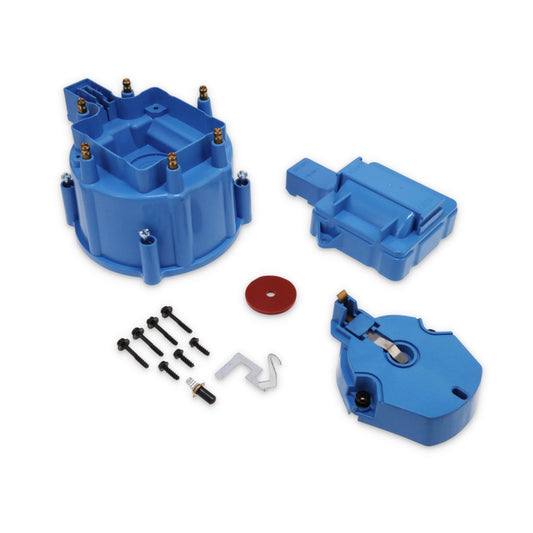 6-Cylinder HEI Cap & Rotor Kit - Blue
