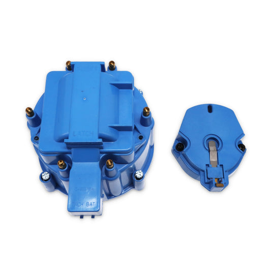 6-Cylinder HEI Cap & Rotor Kit - Blue