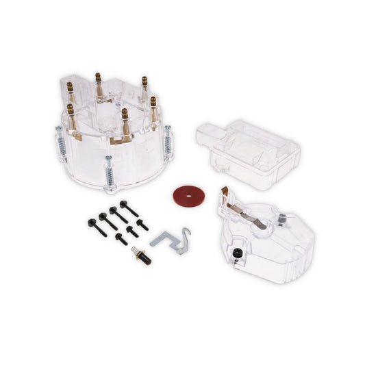 6-Cylinder HEI Cap & Rotor Kit - Clear