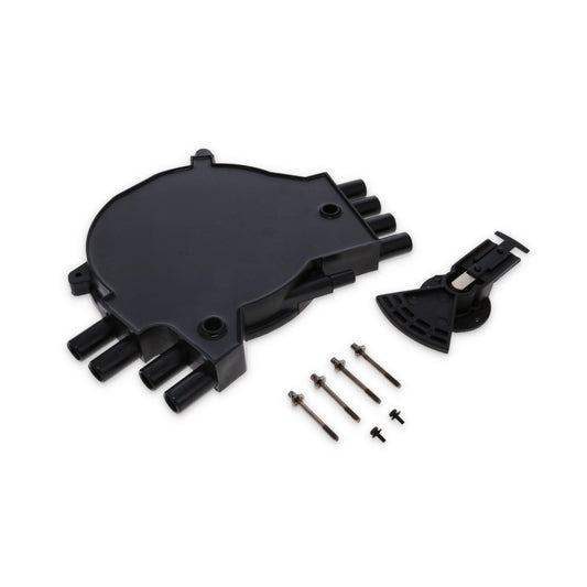 Black Chevrolet LT1 Gen. 2 1995-1997 Opti-Spark II Distributor Cap and Rotor Kit
