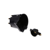 8-Cylinder GM EFI Distributor Cap & Rotor Kit - Black