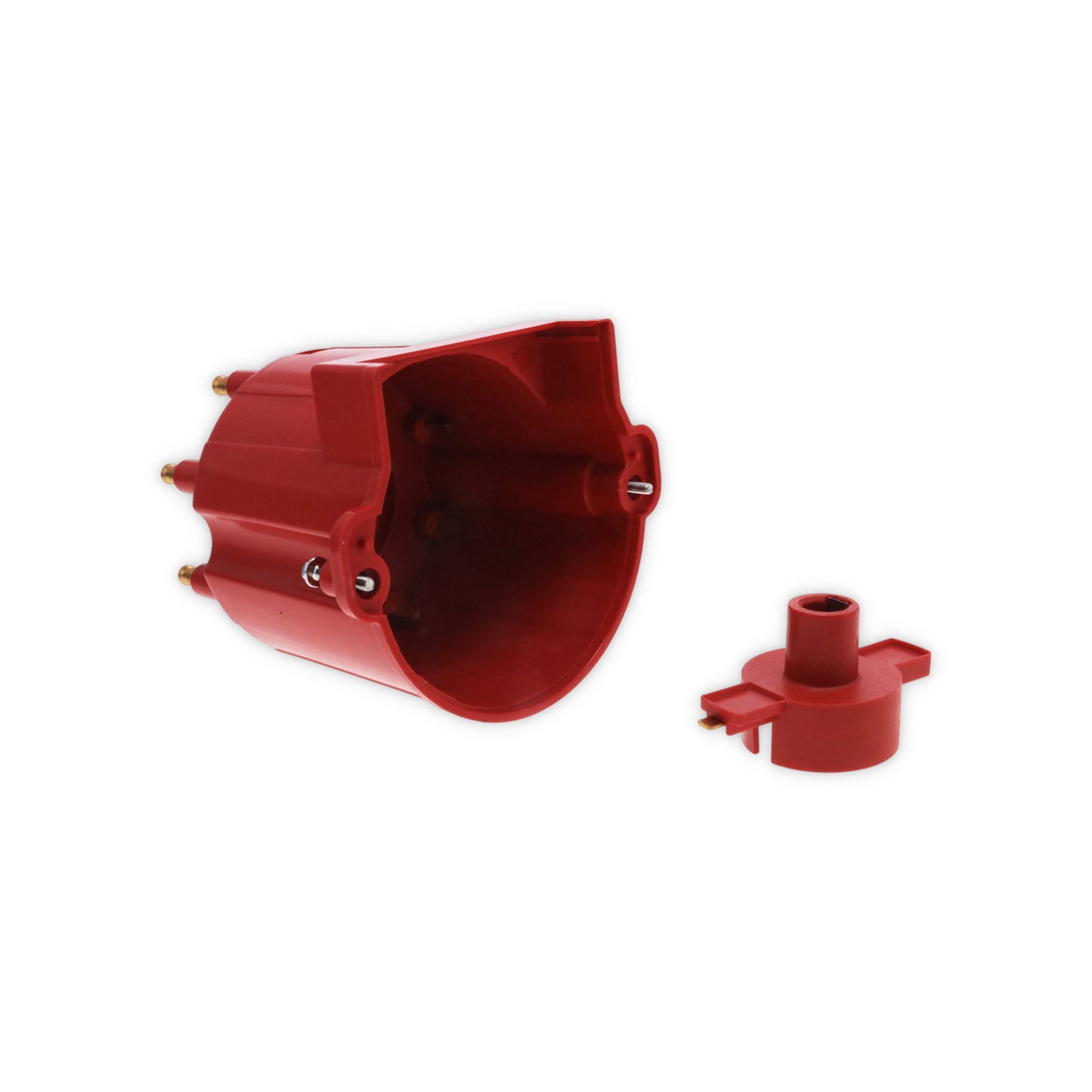 8-Cylinder GM EFI Distributor Cap & Rotor Kit - Red