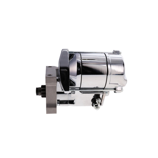 Chevy Small Block & Big Block V8 Staggered Mount 1.9 HP Mini Starter - Chrome