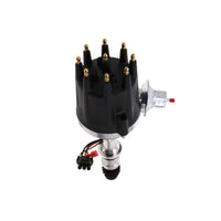 Top Street Performance Oldsmobile V8 Pro Series Ready to Run Distributor - Black - front view
