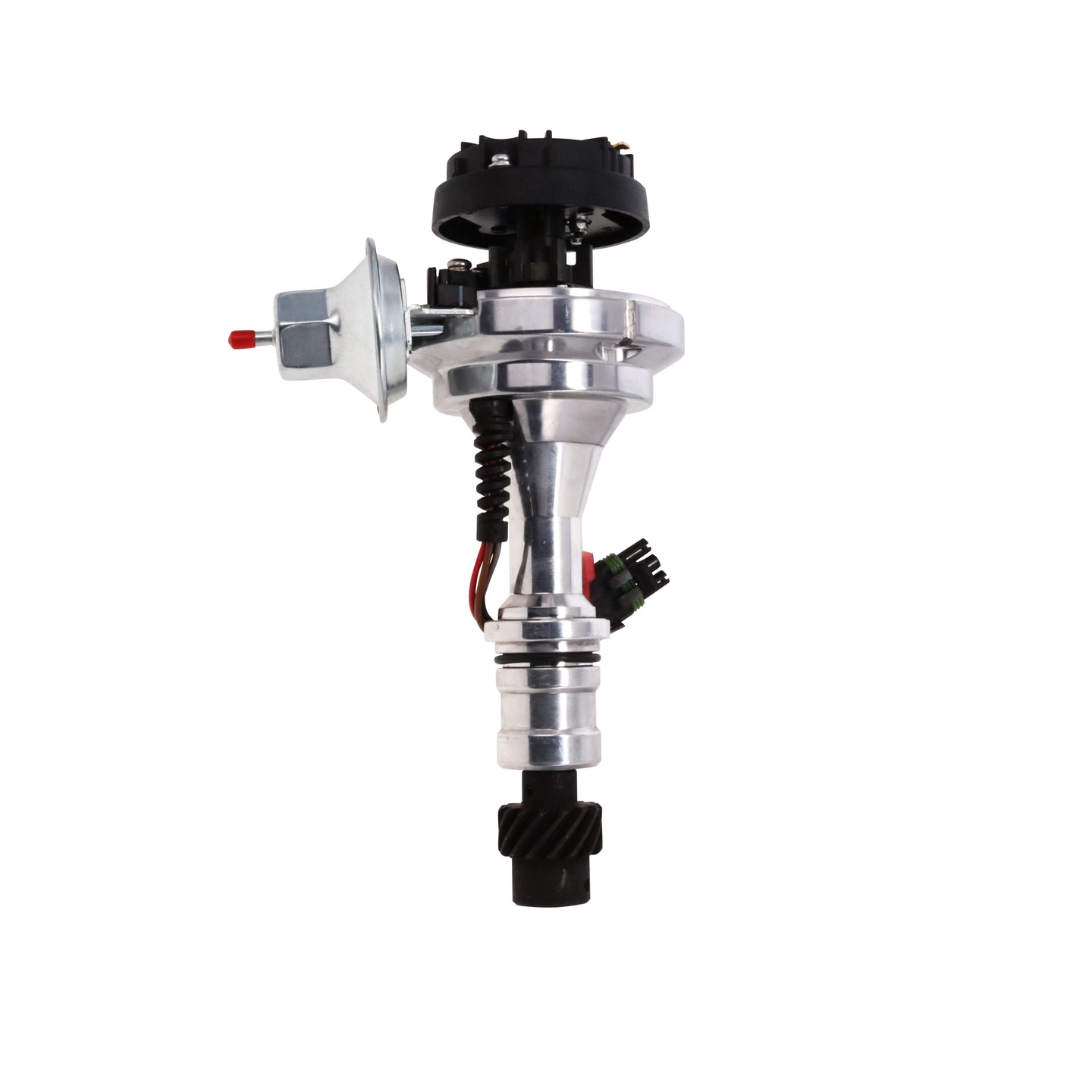 Top Street Performance Oldsmobile V8 Pro Series Ready to Run Distributor - Black - side view
