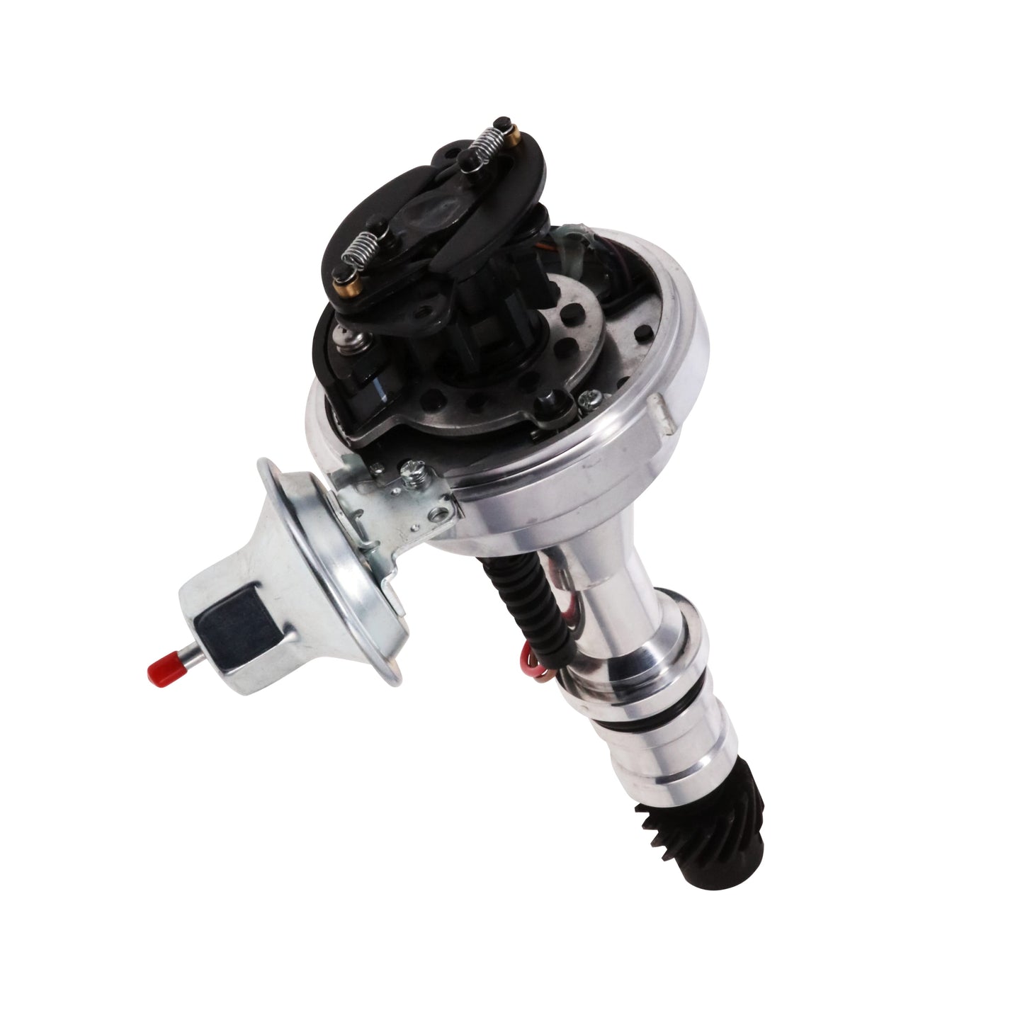 Top Street Performance Oldsmobile V8 Pro Series Ready to Run Distributor - Black - close-up