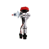 Top Street Performance Oldsmobile V8 Pro Series Ready to Run Distributor - Red - side view