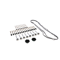 GM LS Smooth Cast Aluminum Valve Covers with Coil Mounts and Covers - Black