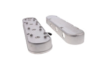 GM LS Smooth Cast Aluminum Valve Covers with Coil Mounts and Covers - Satin