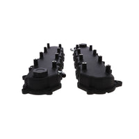 GM LT Cast Aluminum Valve Covers with Coil Mounts - Black
