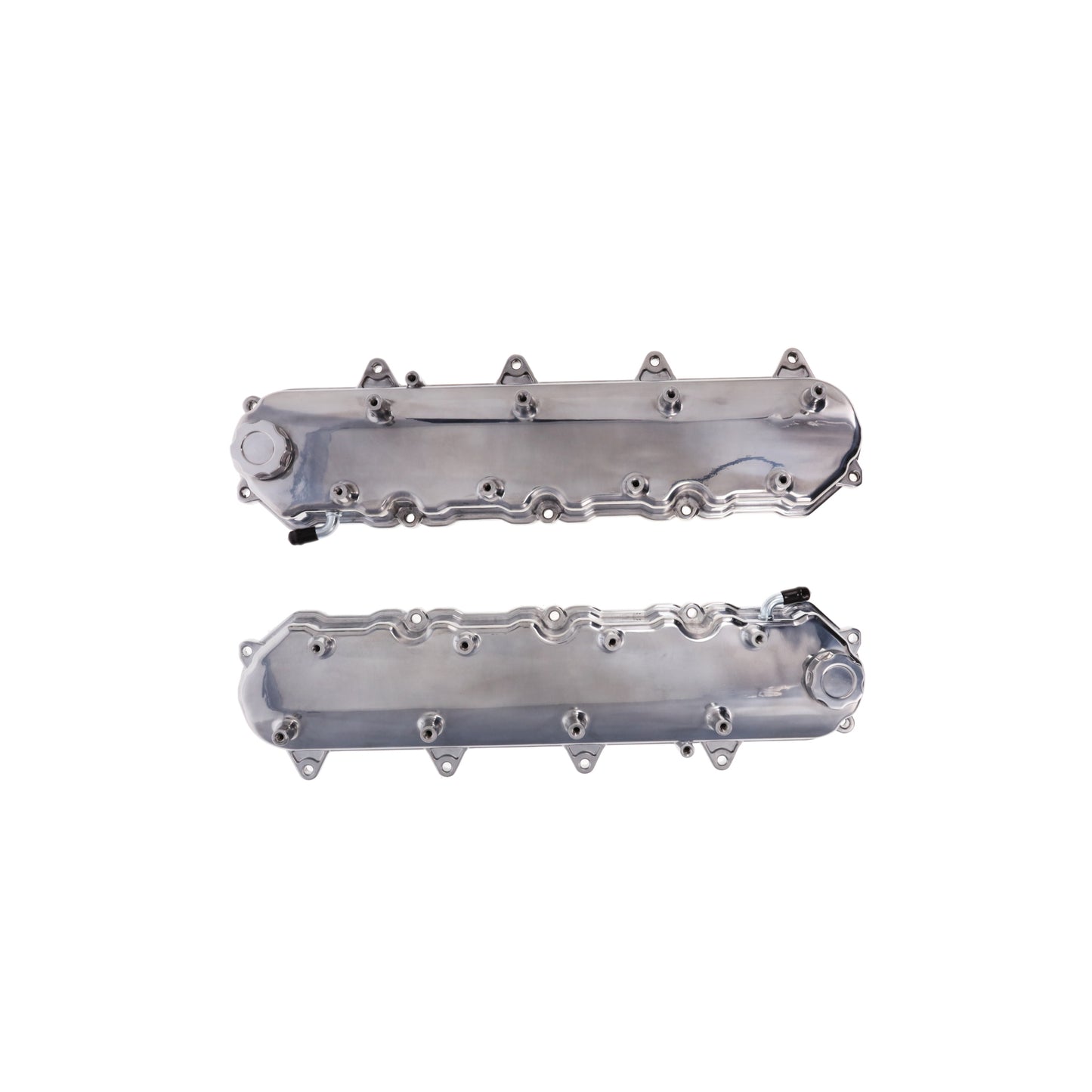 GM LT Cast Aluminum Valve Covers with Coil Mounts - Polished