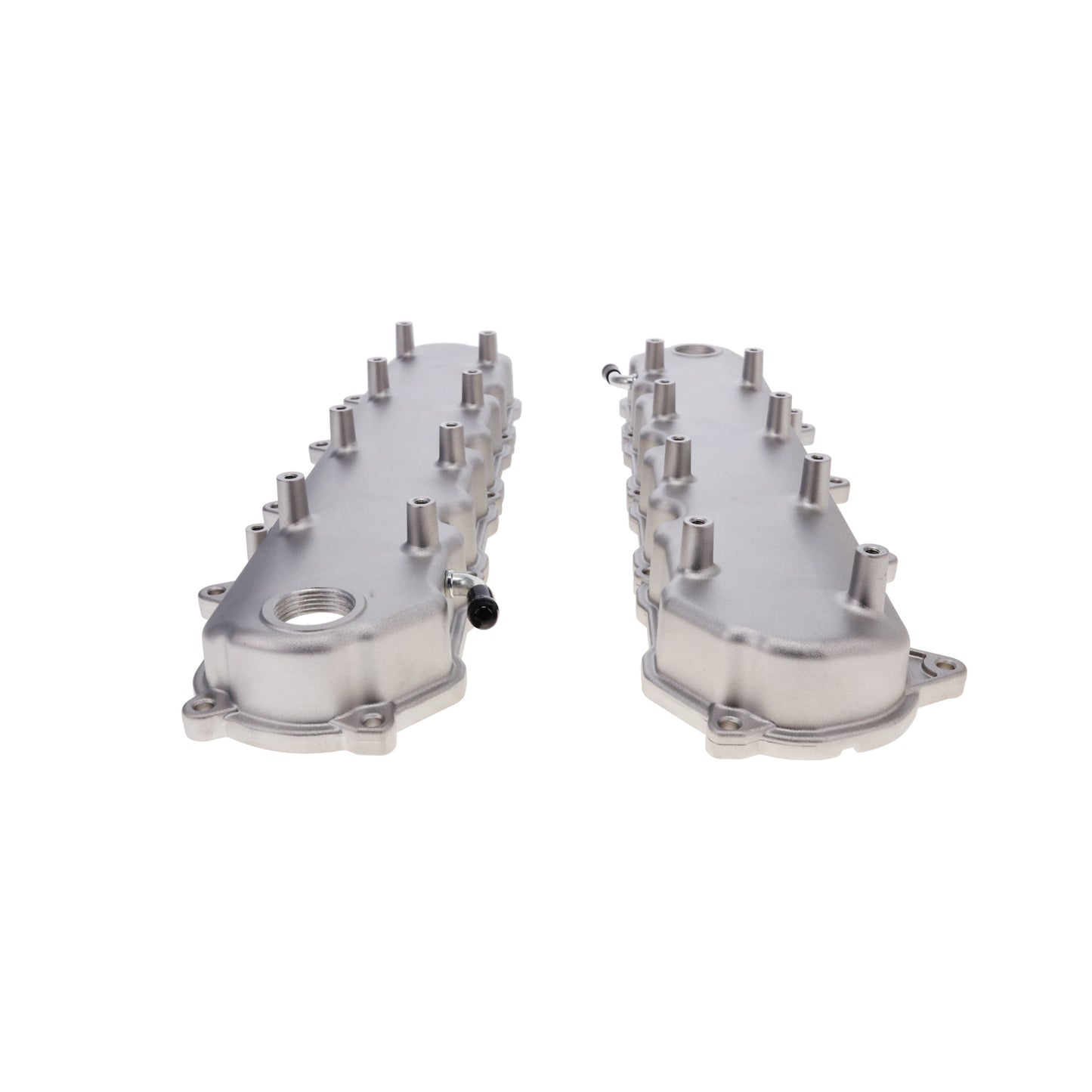 GM LT Cast Aluminum Valve Covers with Coil Mounts - Satin