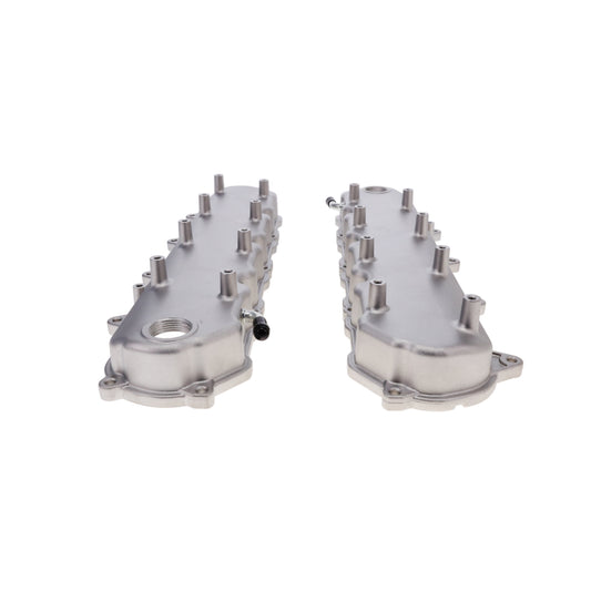 GM LT Cast Aluminum Valve Covers with Coil Mounts - Satin