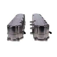 GM LT Smooth Cast Aluminum Valve Covers with Coil Mounts and Covers - Polished