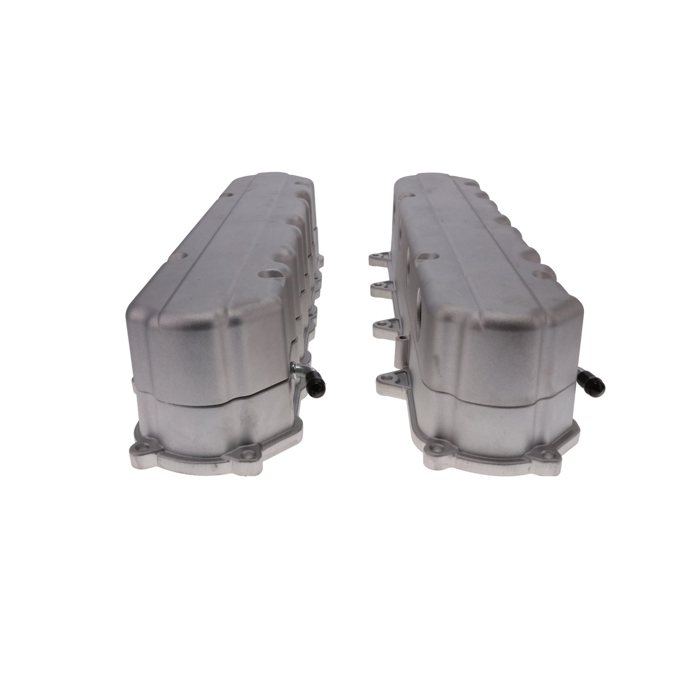 GM LT Smooth Cast Aluminum Valve Covers with Coil Mounts and Covers - Satin