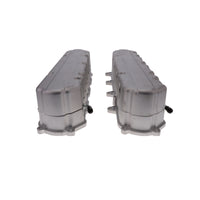 GM LT Smooth Cast Aluminum Valve Covers with Coil Mounts and Covers - Satin