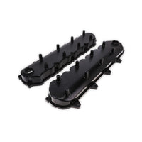 V Series GM LT Billet Aluminum Valve Covers - Black
