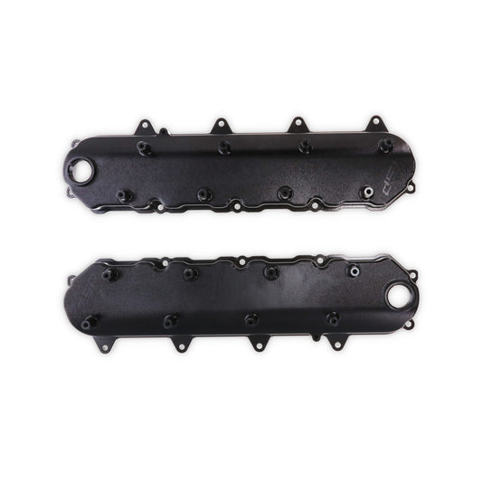 V Series GM LT Billet Aluminum Valve Covers - Black