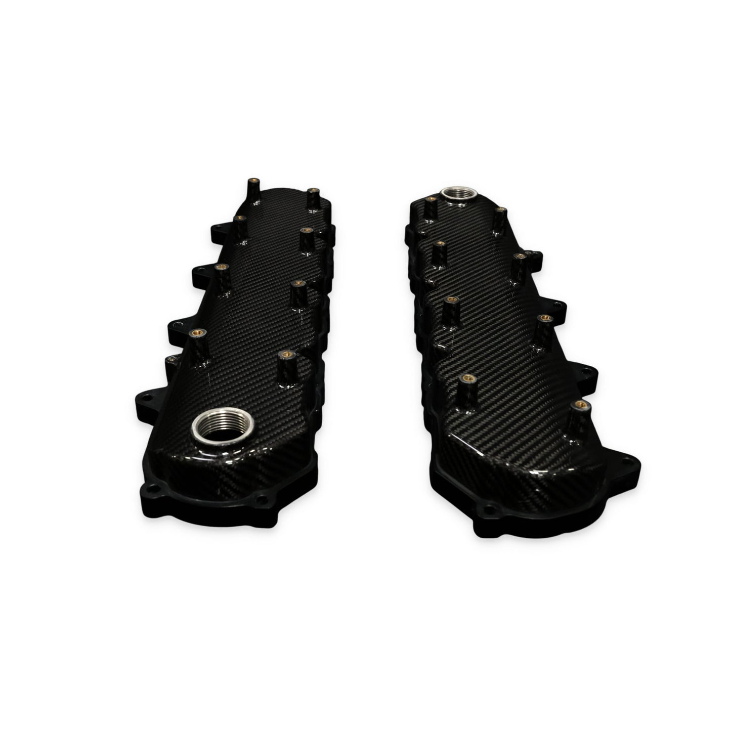 GM LT Black Carbon Fiber Valve Covers