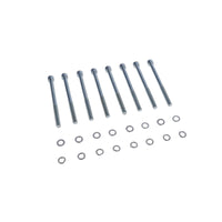 Chevy Small Block Long Bolt Fabricated Aluminum Valve Covers with Breather Holes - Polished