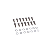 Chevy Big Block Short Bolt Fabricated Aluminum Valve Covers with Breather Holes - Black