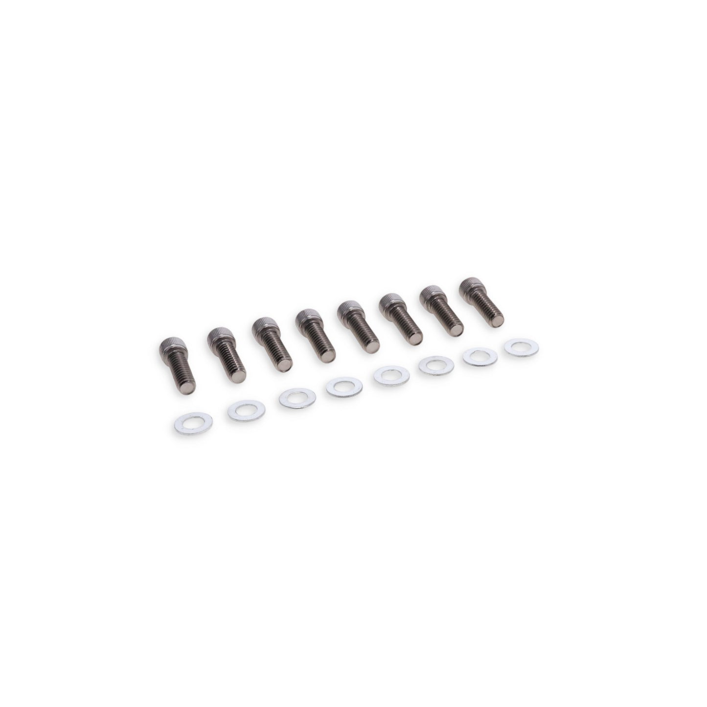 Ford Small Block Short Bolt Fabricated Aluminum Valve Covers with Breather Holes - Clear Anodized