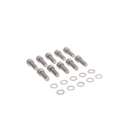 Ford FE Big Block Short Bolt Fabricated Aluminum Valve Covers with Breather Holes - Polished