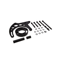 Chevy Small Block Long Water Pump Upgraded Alternator Bracket - Black