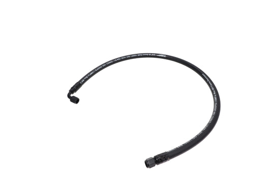 36 in. High Pressure 3/8 in. ID Power Steering Hose with 90 Degree -6AN Male to -6AN Female Fitting