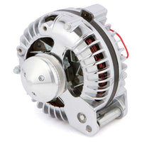 Chrysler 1 Wire Alternator 100 Amp Chrome Plated Serpentine 8-Rib Pulley