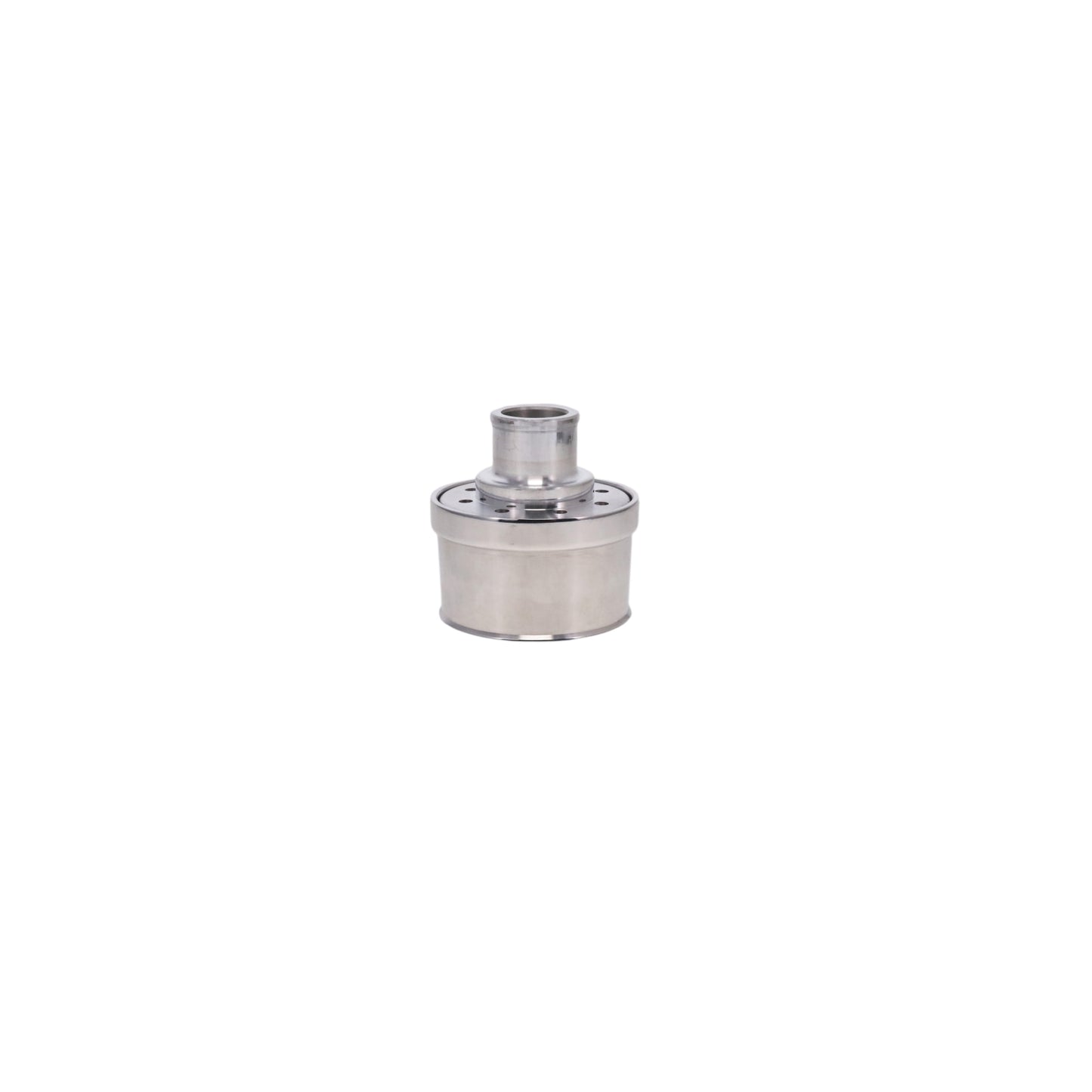 Aluminum  Breather Cap, Push-In Ball-Milled - Polished