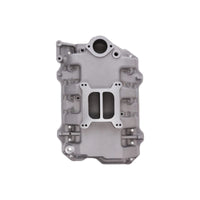 Mopar Plymouth Poly 318 Aluminum Intake Manifold, Dual Plane - Satin