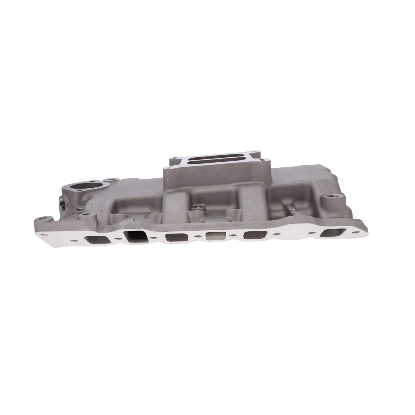 Mopar Plymouth Poly 318 Aluminum Intake Manifold, Dual Plane - Satin